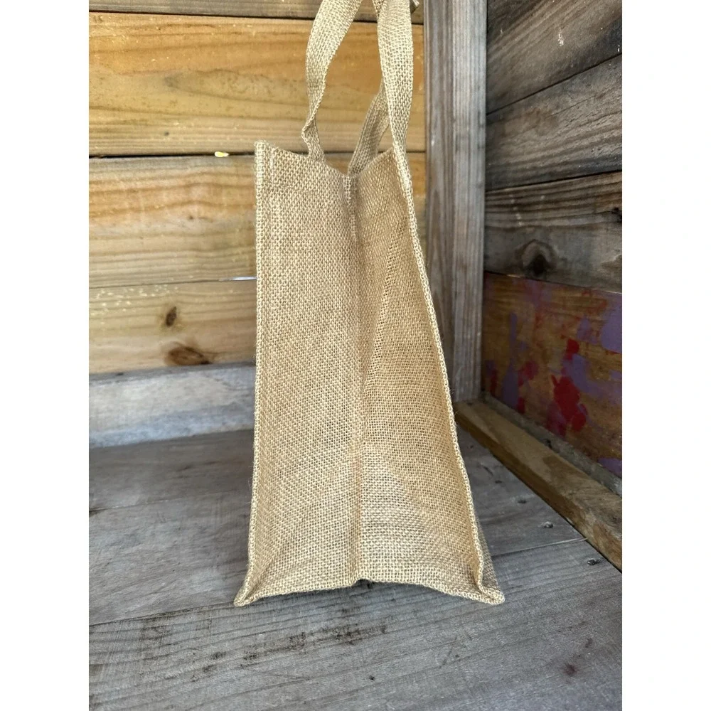 Four Bottles Burlap Bag Jute Wine‎ Gift Bag Bag World Market Explorer
